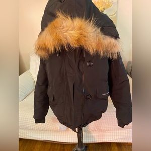 Bomber Jacket w/ fur
